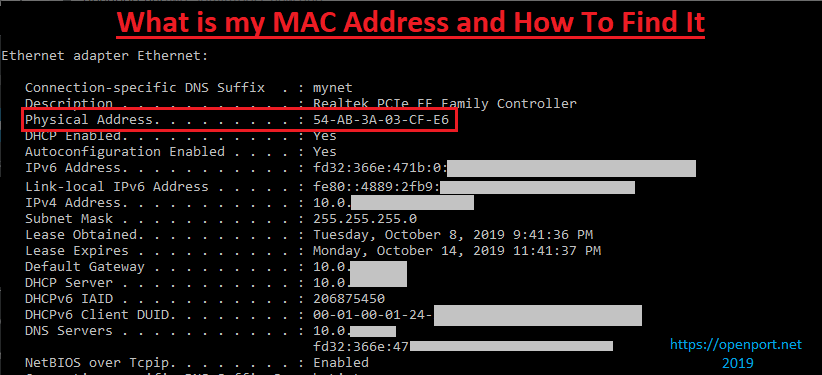 What Is A Mac Address For Apple